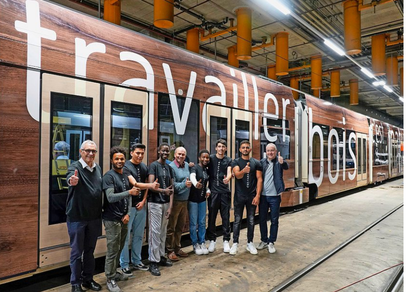 Cite Rails Les métiers du bois sont sur les rails - Cité des métiers du Grand Genève